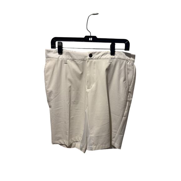Adidas Advantage Golf Men’s Shorts – Cream/White – Size 34 - Picture 1 of 5